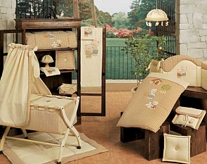 Комплект для люльки Биба 04R.140 Riga из коллекции 4 времени года, в чемодане (Babypiu, 00-0014765)